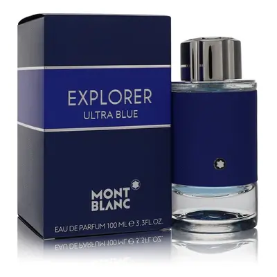 Montblanc Explorer Ultra Blue by Mont Blanc Eau De Parfum Spray 3.3 oz