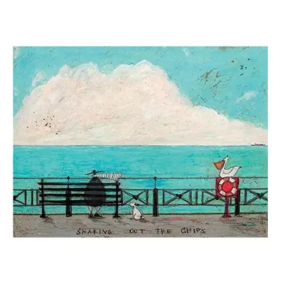 Sam Toft (Sharing Out The Chips) x x 4cm Canvas Print