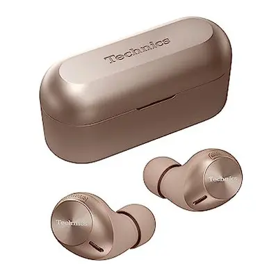 Technics EAH-AZ40M2 Wireless Earbuds with Noise Cancelling, Device Multipoint Bluetooth, Comfort