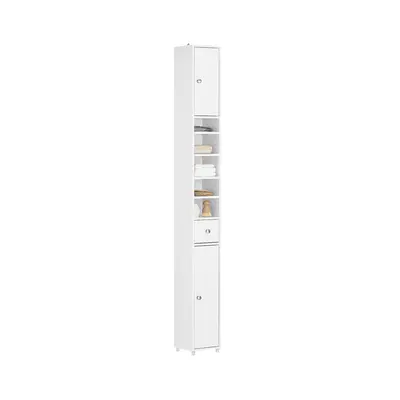 SoBuy BZR34-W, Bathroom Tall Cabinet Cupboard Bathroom Cabinet