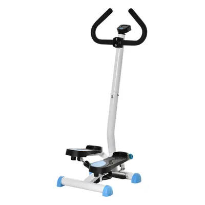 HOMCOM Twister Stepper Step Machine with LCD Screen - Blue