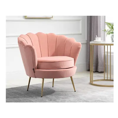 Adella Armchair - Coral