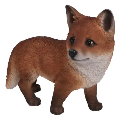 Vivid Arts Standing Fox Cub Resin Ornament