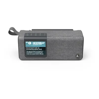 Hama DR200BT Portable Digital Grey