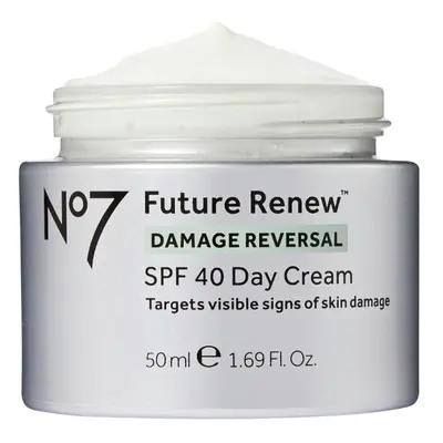 Boots No7 Future Renew Damage Reversal Day Cream SPF40 50ml, ml Pack of