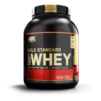 Optimum Nutrition Gold Standard 100% Whey Protein Powder - 2.27 kg, Banana