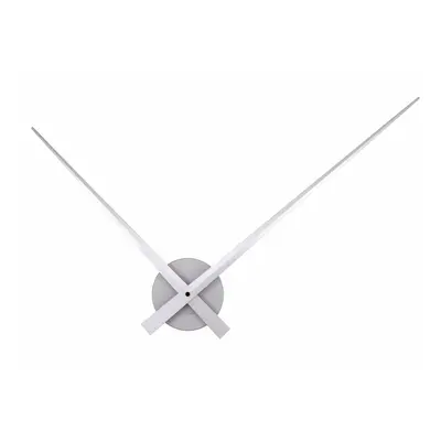 Karlsson Little Big Time Aluminium Wall Clock, Silver