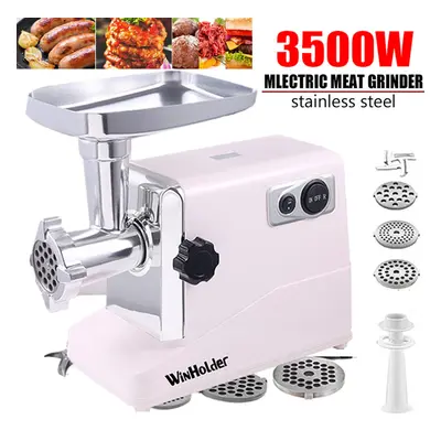 3500W Electric Meat Grinder Kitchen Sausage Maker Filler Mincer