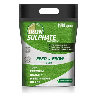 (20Kg) Iron Sulphate Lawn Tonic And Weed Grow Grass Feed