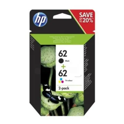 HP N9J71AE#301 (62) Printhead multi pack, 200pg + 165pg, Pack qty