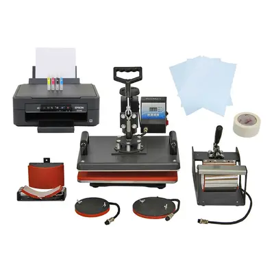 Heat Press in Multi Function Combo & Printer Sublimation Tee Mug Transfer