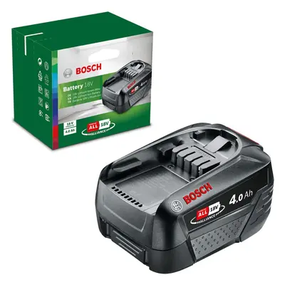 Bosch 1600A011T8 Battery Pack PBA, V, 4.0 Ah, W-C (18 Volt System, 4.0 Ah in Cardboard box)