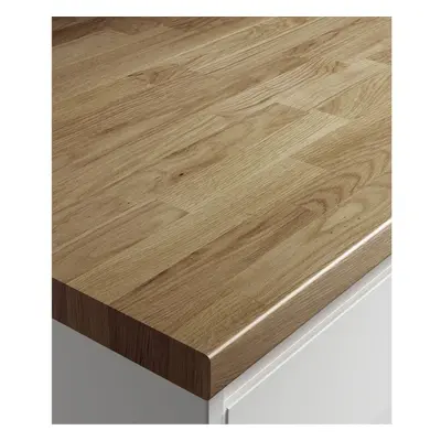 (1000 x 600mm, No Cut) Colmar Oak Laminate Kitchen Worktop 40mm