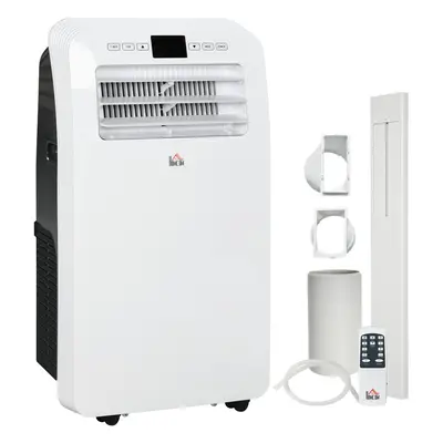 HOMCOM BTU Portable Air Conditioner with 28mÂ², Dehumidifier, Timer