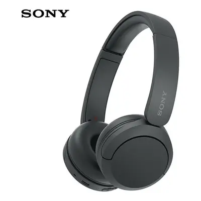 (WH-CH520 Black) Sony WH-CH520 Wireless Bluetooth Headset Header Wearing Heavy Bass Mobile Phone