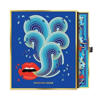 Jonathan Adler Piece Lips Shaped Puzzle by Created by Galison