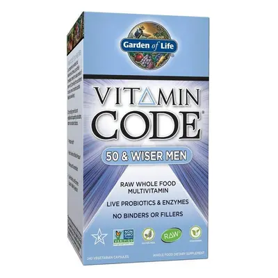 Garden of Life Vitamin Code & Wiser Men, vcaps