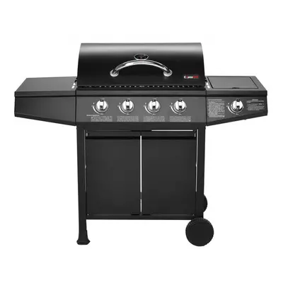 CosmoGrill 4+1 Original Series Outdoor Gas BBQ Grill With Side Burner & Storage