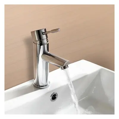 Blossom Bathroom Round Chrome Basin Mono Tap Solid Brass *Free Waste*