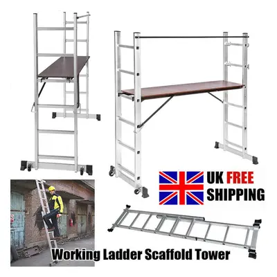 Multi-Purpose IN Working Scaffold Tower Aluminium Ladder Platform