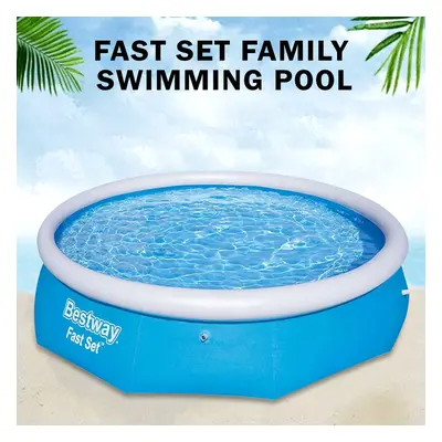 (10FT) 6FT 8FT 10FT FAST SET FAMILY SWIMMING POOL PATIO GARDEN OUTDOOR PADDLING BESTWAY