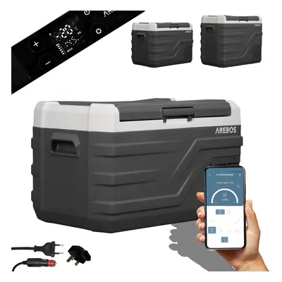 AREBOS compressor cool box L | Electric freezer box with APP control for cooling, freezing and k