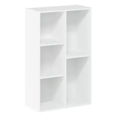 (5-Cube, White) Cube Reversible Open Shelf, White