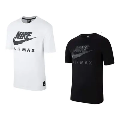 (White, M) Nike Air Max T Shirt Black White