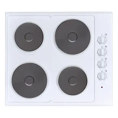 Statesman ESH630SS Plate Electric Hob Cooktop, Stainless Steel