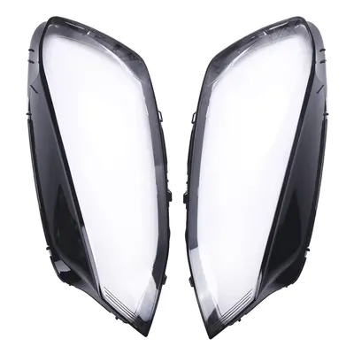 2Pcs Car Clear Headlight Lens Cover Replacement Headlight Cover for Golf Mk7 2015 2017