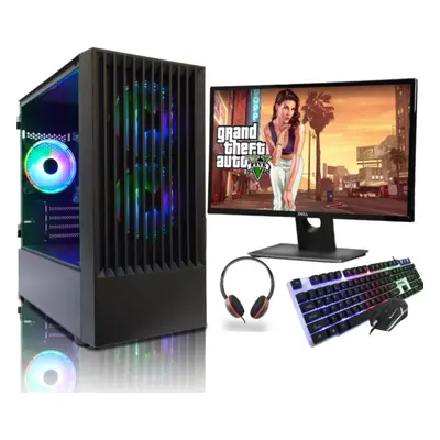 Core i5 Gaming PC Bundle 16GB RAM 1TB HDD NVIDIA RTX Windows