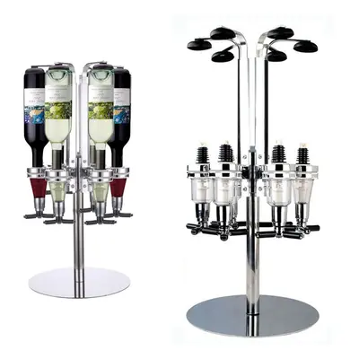 (Rotary Stand) WALL MOUNTED & ROTARY STAND DRINK OPTIC DISPENSER PARTY BAR BUTLER BOTTLES