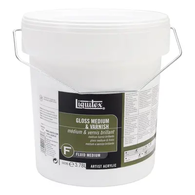 Liquitex Gloss Acrylic Fluid Medium & Varnish-1gal FOB: MI