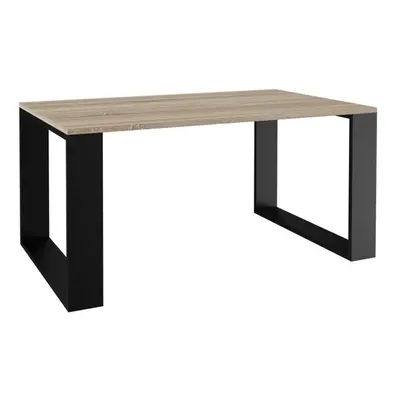 (Sonoma) ALADA - Industrial style rectangular coffee table - 90x58x50 cm - Coffee table - Wooden