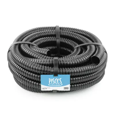 Pisces metre - Black Corrugated Hose - 32mm