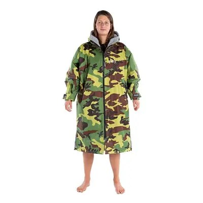 Dryrobe Advance Long Sleeve - Camo / Grey - Small