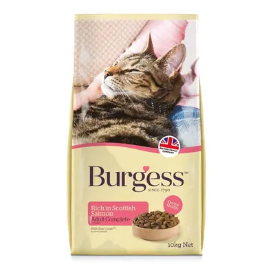 Burgess Adult Cat Scottish Salmon 10kg