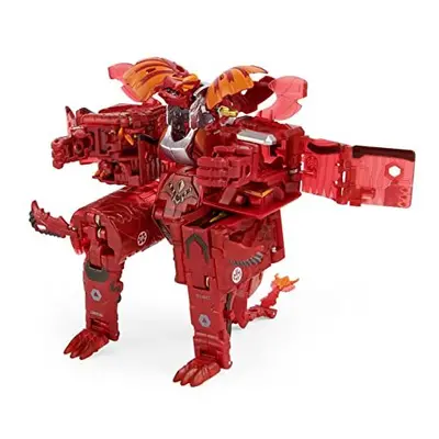 Bakugan GeoForge Dragonoid, 7-in-1 Includes Exclusive True Metal Dragonoid and Geogan Bakugan Co