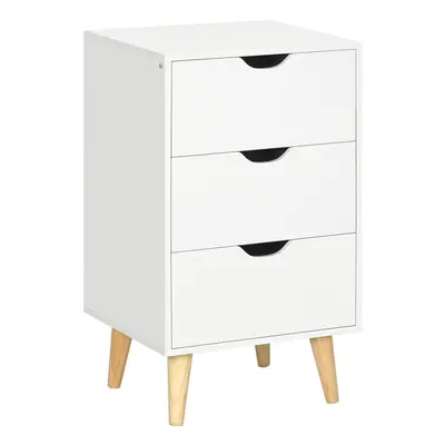 HOMCOM Chest of Drawers, Drawer Unit Storage Chest Bedroom Living Room