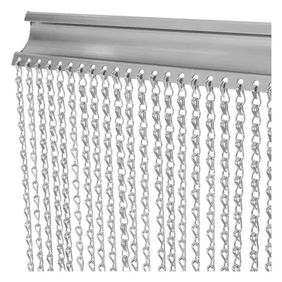 Aluminum Chain Door Curtain Fly Screen Metal Fly Screen Insect Blinds With Extra Meter Chain