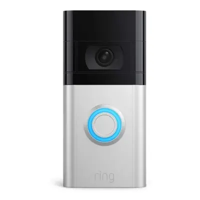 Ring Doorbell WiFi Security Motion Camera - Satin Nickel