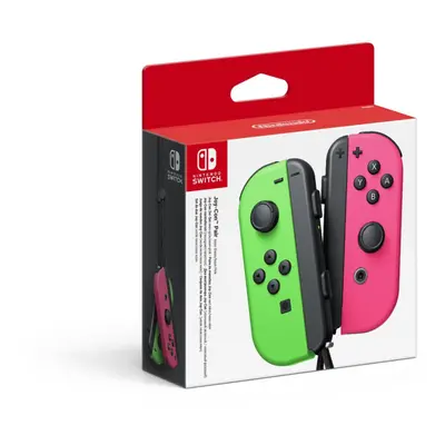 Joy-Con Pair - Neon Green/Neon Pink (Nintendo Switch)