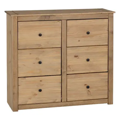 Panama Drawer Chest in Natural Wax