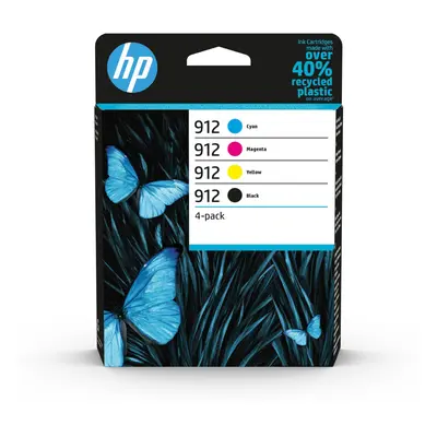 HP 6ZC74AE (912) Ink cartridge multi pack, 8,3ml + 3x2,9ml, Pack qty