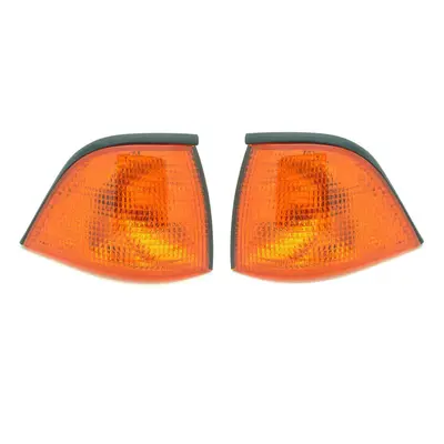 For BMW Series E36 2 Door Coupe Cabrio Amber Front Indicators Pair