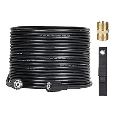 10M Pressure Washer Hose, M22 14mm Female Replacement Jet Wash Hose, Flexible Power Washer Exten