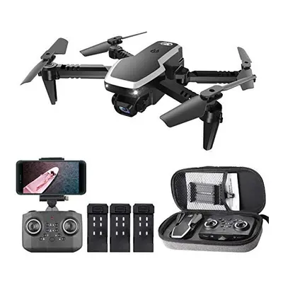 CSJ S171 PRO RC Drone with Camera 4K,Mini Drone Dual Camera Foldable Quadcopter for Kids with Fu