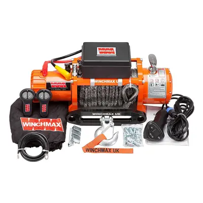 13,500lb 12V Electric Winch. 28m x 11mm Dyneema Rope.