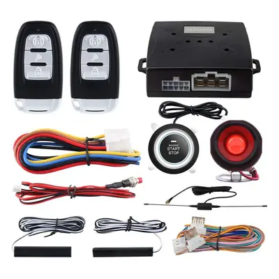 EASYGUARD EC003 Rolling code Smart Key PKE Passive Keyless Entry Car Alarm System Push button St