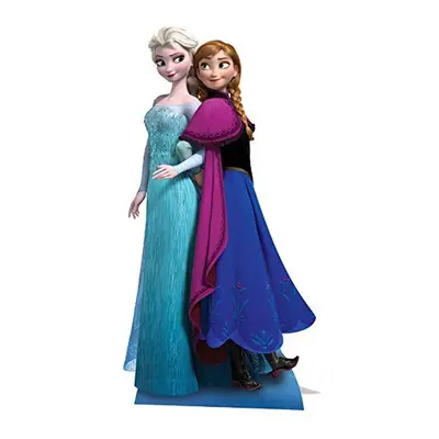 STAR CUTOUTS From the Official Disney Frozen Franchise Cardboard Cutouts of Anna & Elsa (Frozen 